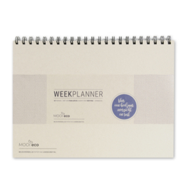 MOOI eco weekplanner  |  jaarplanner | 52 pagina's