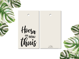 CADEAUKAARTJE | Hoera een nieuw thuis