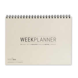 MOOI eco weekplanner  |  jaarplanner | 52 pagina's