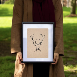 Poster A4 | Oh my deer | eco