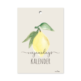 Verjaardagskalender Lemon