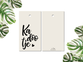 CADEAUKAARTJE | Kadootje