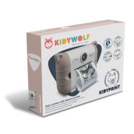 Kidywolf Kidyprint- camera thermal printer- Peach