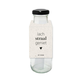 Wensflesje - Lach straal geniet