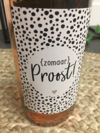 Wijn - Fles Rose - Zomaar Proost