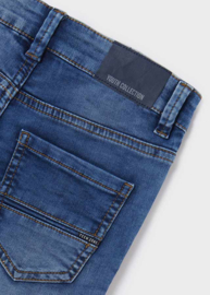 Jeans - Short - Blauw -Soft Denim
