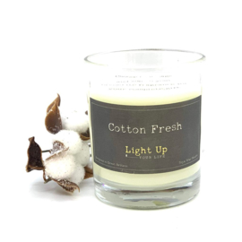 Light Up kaars - Cotton Fresh