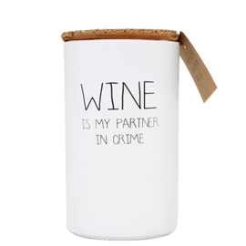 SOJAKAARS - WINE IS MY PARTNER IN CRIME