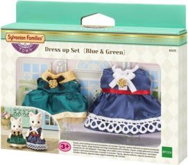 Sylvanian families - Verkleedset gala (blauw & groen)