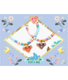 Djeco - Armbandjes maken - You & Me Heart Heishi