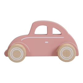 Little Dutch - Houten Auto Pink