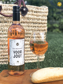 Wijn - Fles Rosé - Een bedankje