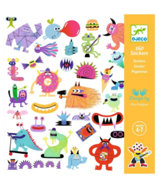 Djeco - Stickers - Monsters