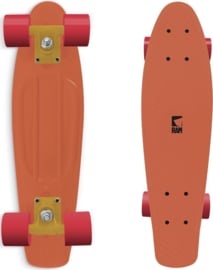 Skateboard -  Old School 22” Peach Orange
