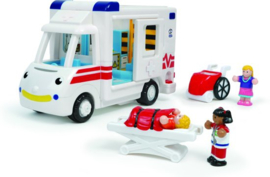 WoW Toys - Speelgoedvoertuig Ziekenauto Robin