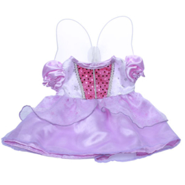 PURPLE CINDERELLA DRESS WITH WINGS