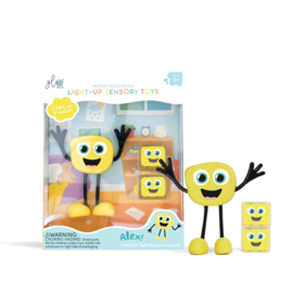 Glo Pals - Light Up Cubes - Character - Alex