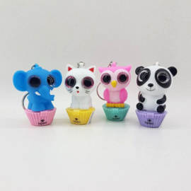 squishnimals lip balm met sleutelhanger PER STUK!