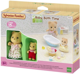 Sylvanian families - Baby's badtijd