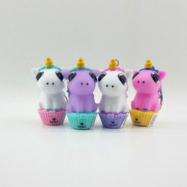 squishicorns lip balm met sleutelhanger PER STUK!