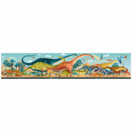 Janod - Puzzel Panorama Dino's - 100 stuks