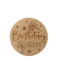 Bamboe deksel - Birthday Girl