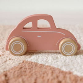 Little Dutch - Houten Auto Pink