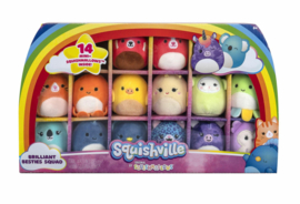 Fidget Toy - Squishmallow - Squishville - Brilliant Besties - 14 Pack