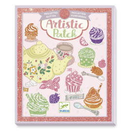 Djeco - Artistic patch - Traktaties  glitter