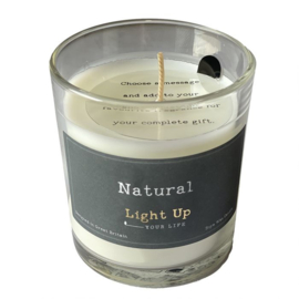 Light Up kaars - Natural