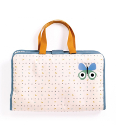 Djeco Pomea - Changing Bag - Blue Fly