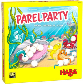 Haba - Parelfeestje - Gooien, verzamelen, rijgen