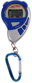 Stopwatch Sports Active Met Alarm Blauw