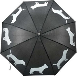 Paraplu - Honden Reflecterend / Zwart