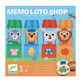 Djeco - Memo Loto Shop