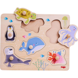 Haba - Inlegpuzzel - Zeedieren