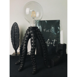 Lamp octopus - Zwart