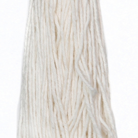 Decoratieve hanger - Raffia Fishbone Keychain - Natural White