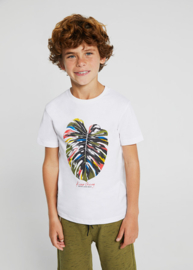 T-shirt - Tropical Nights - Wit