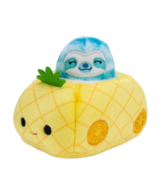 Fidget toy - Squishmallow - Squishville - Vehicle - Pineapple