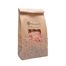 Speelrijst - Pink Flower mix - 500gr