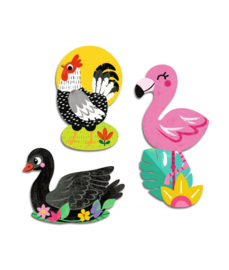 Djeco - Mijn Eerste stickers - Vogels