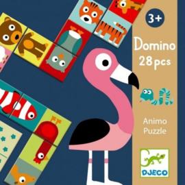 Djeco - Domino Puzzel Animo