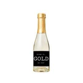 Prosecco - Drink it gold as ice