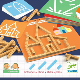 Djeco - Puzzel - Eduludo sticks