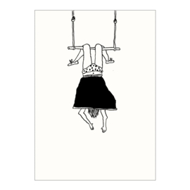 helen b - Poster - Trapeze Girl - A3