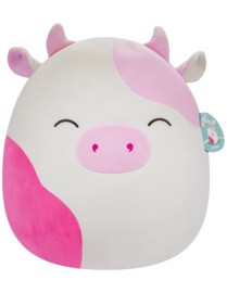 Fidget Toy - Squishmallow - Caedyn (Pink Spotted Cow) - 40cm