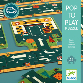 Djeco -  Pop to play - Puzzel