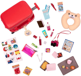 Our Generation - Well Traveled Luggage Set-rood