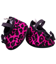 HOT PINK LEOPARD PRINT HIGH HEELS